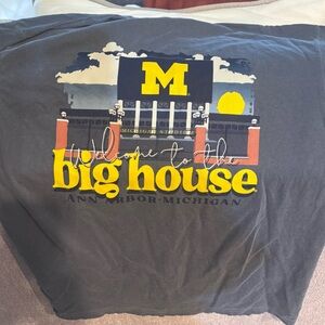 Comfort Colors Blue T-Shirt  U of M Bug House